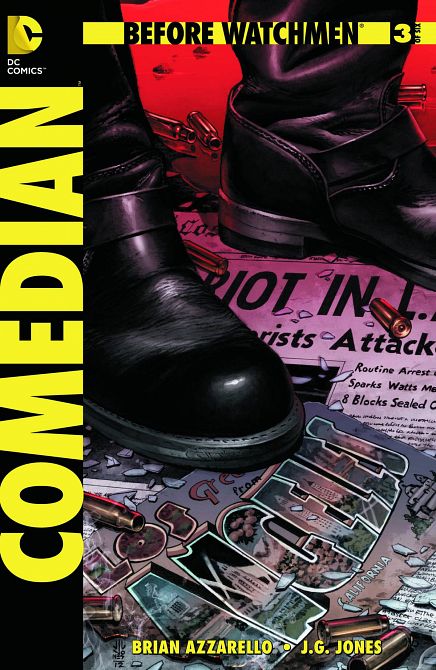 BEFORE WATCHMEN COMEDIAN #3 BEFORE WATCHMEN COMEDIAN #3