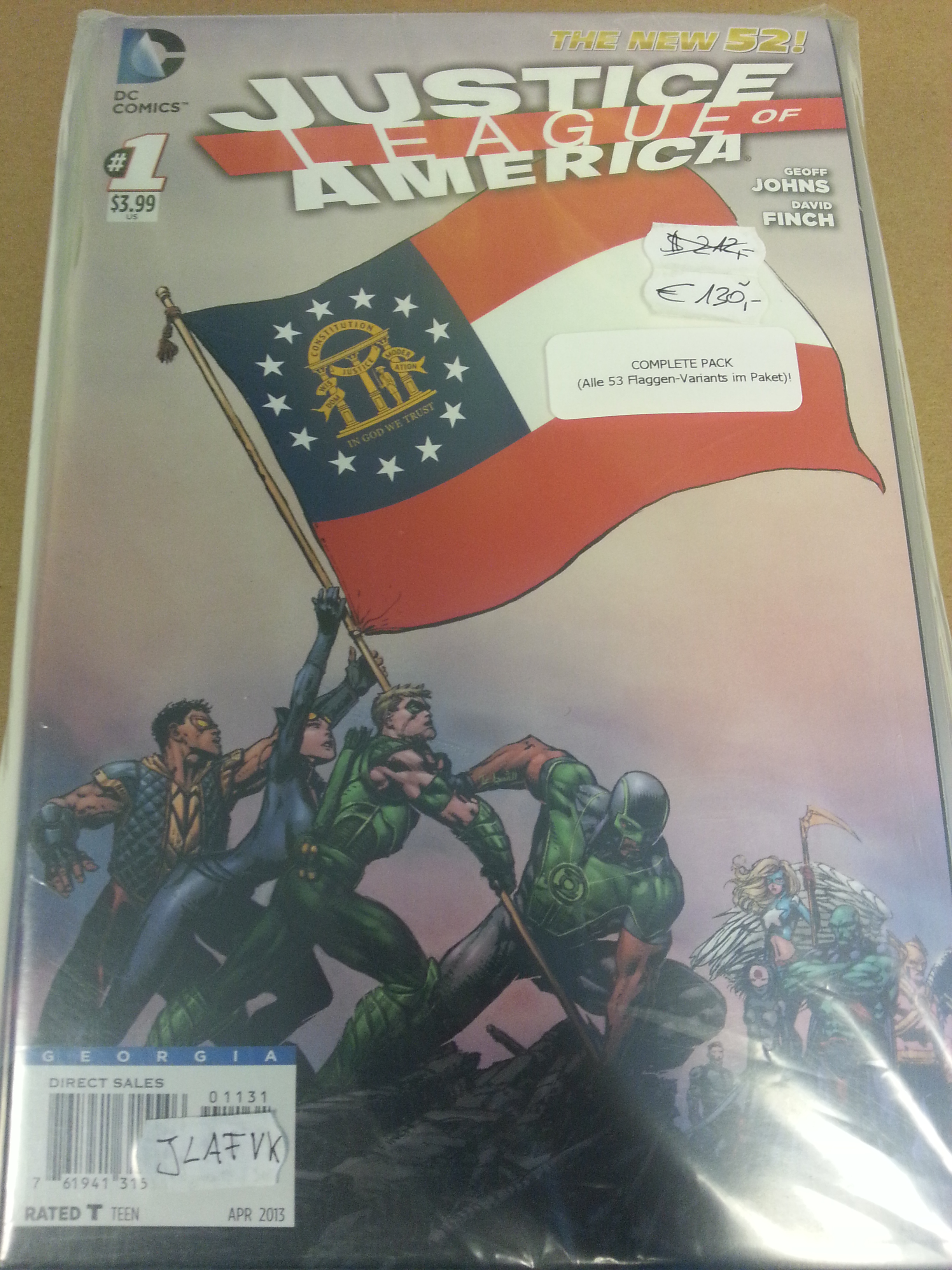 JUSTICE LEAGUE OF AMERICA (2013-2014) JUSTICE LEAGUE OF AMERICA (2013-2014)