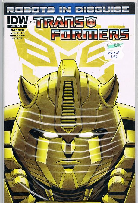 TRANSFORMERS ROBOTS IN DISGUISE #16 TRANSFORMERS ROBOTS IN DISGUISE #16