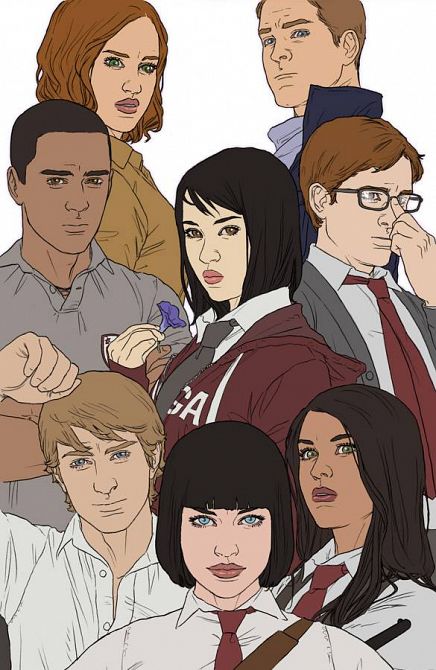 MORNING GLORIES DELUXE HC VOL 02 MORNING GLORIES DELUXE HC VOL 02