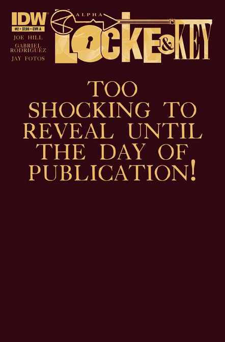 LOCKE & KEY ALPHA #2 LOCKE & KEY ALPHA #2