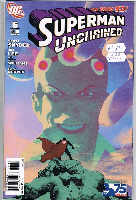 SUPERMAN UNCHAINED #6 SUPERMAN UNCHAINED #6