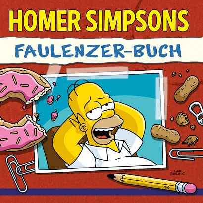 HOMER SIMPSONS FAULENZER-BUCH (HC)