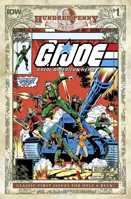 GI JOE A REAL AMERICAN HERO 1982 #1