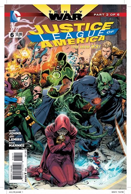 JUSTICE LEAGUE (NEW 52) #22