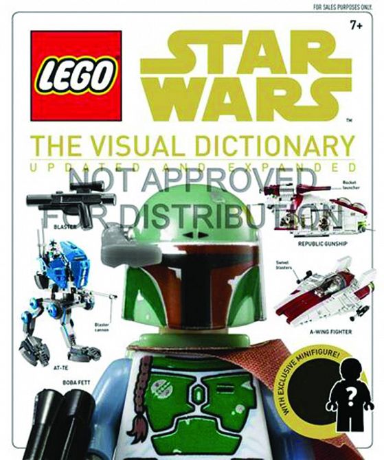STAR WARS LEGO VISUAL DICTIONARY UPDATED EXPANDED HC
