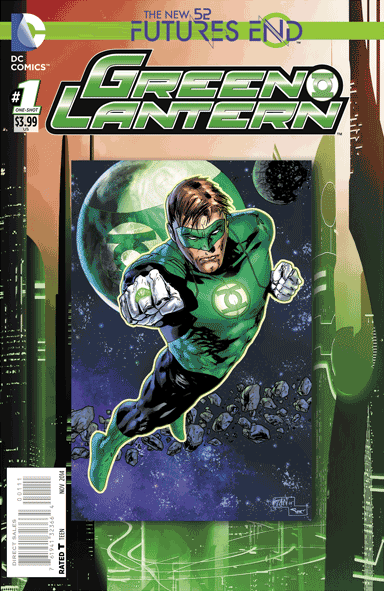 GREEN LANTERN FUTURES END #1 GREEN LANTERN FUTURES END #1