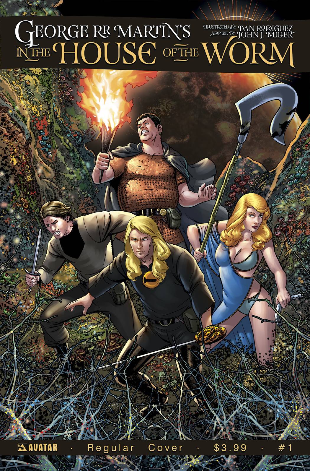 GEORGE RR MARTIN IN THE HOUSE O/T WORM #1