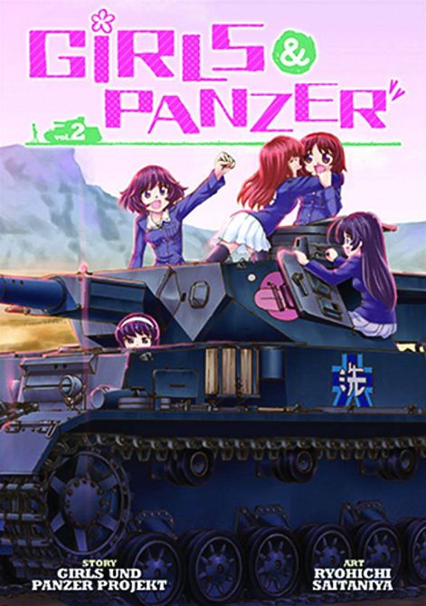 GIRLS UND PANZER GN VOL 02 GIRLS UND PANZER GN VOL 02