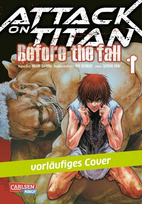 ATTACK ON TITAN - BEFORE THE FALL #01 ATTACK ON TITAN - BEFORE THE FALL #01