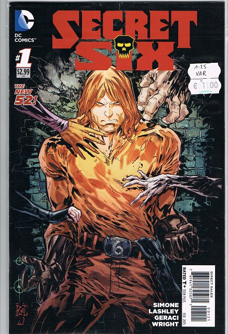 SECRET SIX (2014-2016) #1 SECRET SIX (2014-2016) #1