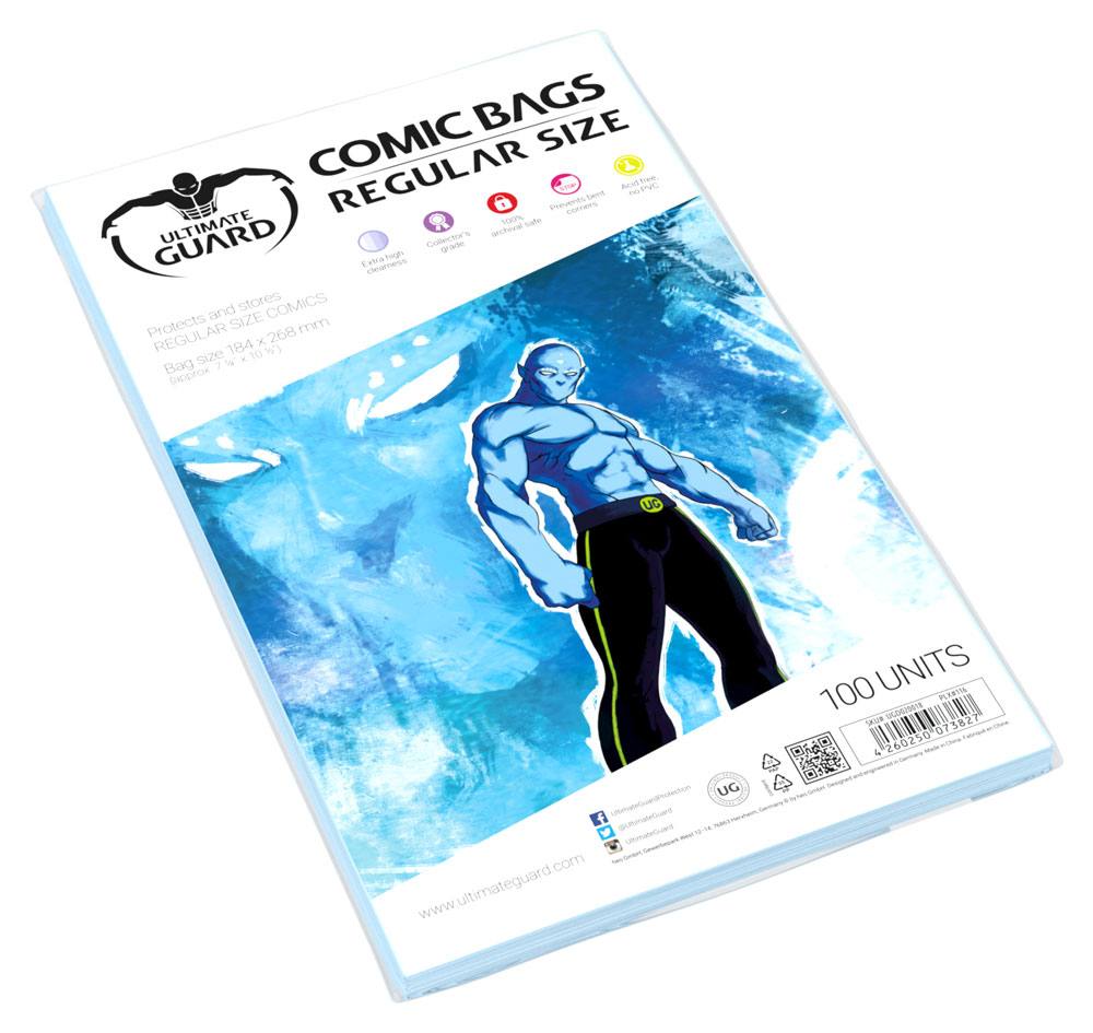COMIC HÜLLEN REGULAR SIZE (ULTIMATE GUARD COMIC BAGS) COMIC HÜLLEN REGULAR SIZE (ULTIMATE GUARD COMIC BAGS)