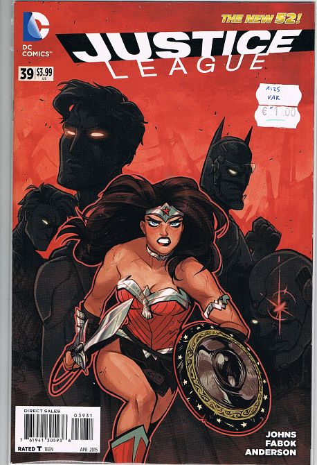 JUSTICE LEAGUE (2011-2016) #39 JUSTICE LEAGUE (2011-2016) #39