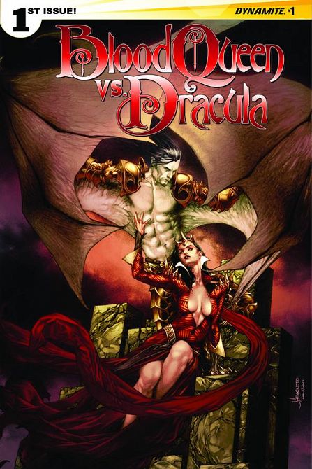 BLOOD QUEEN VS DRACULA #1