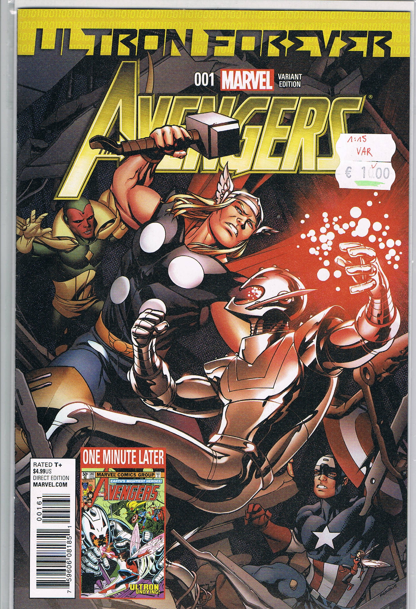 AVENGERS ULTRON FOREVER #1