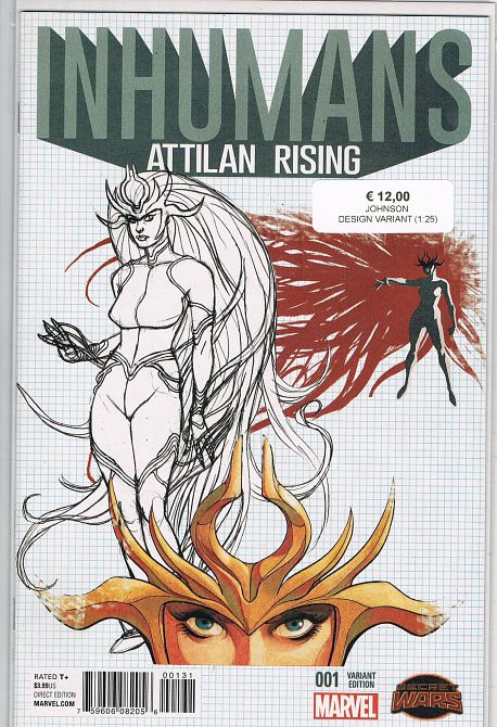 INHUMANS ATTILAN RISING #1 INHUMANS ATTILAN RISING #1
