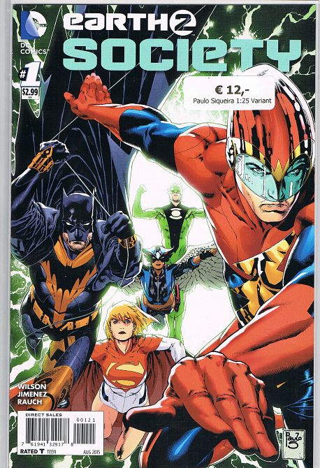 EARTH 2 SOCIETY #1 EARTH 2 SOCIETY #1
