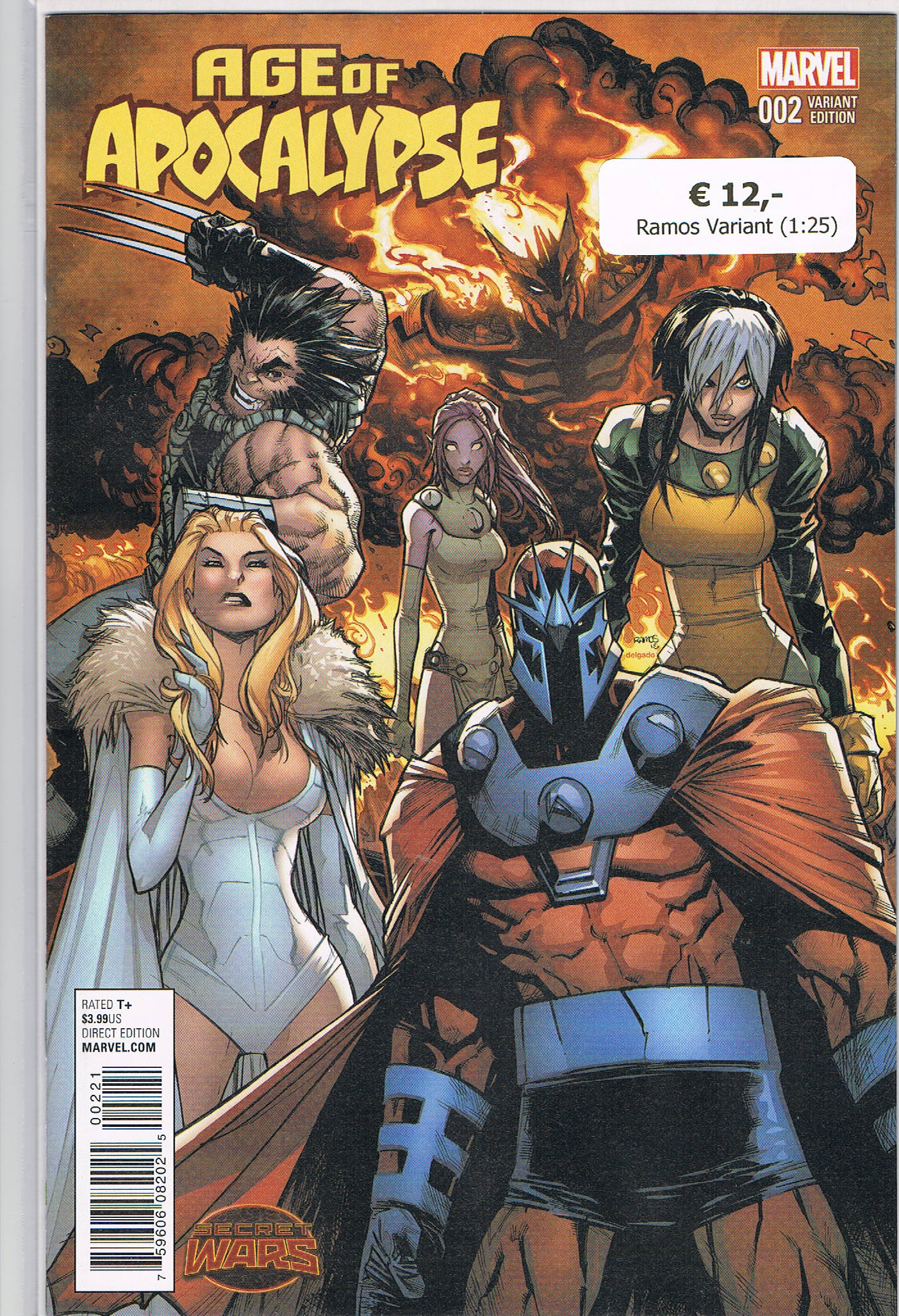 AGE OF APOCALYPSE #2 AGE OF APOCALYPSE #2