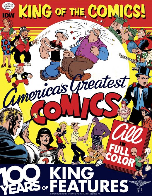 KING OF COMICS HC 100 YEARS KING FEATURES SYNDICATE