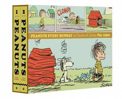 PEANUTS EVERY SUNDAY HC BOX SET 1950