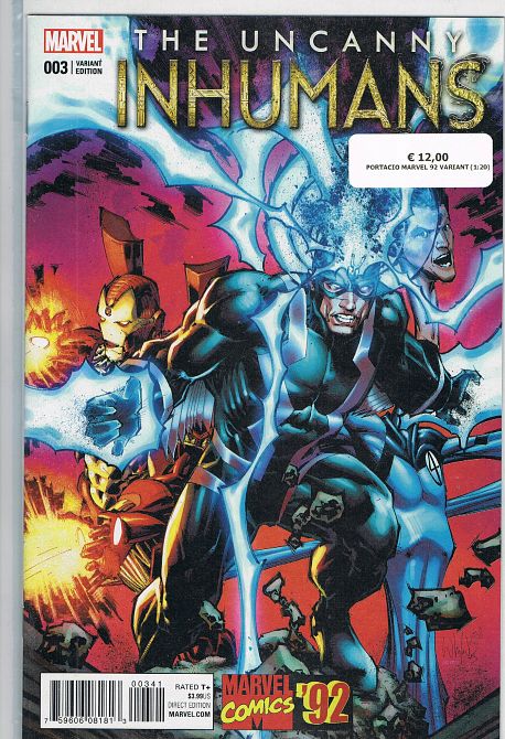 UNCANNY INHUMANS #3 UNCANNY INHUMANS #3