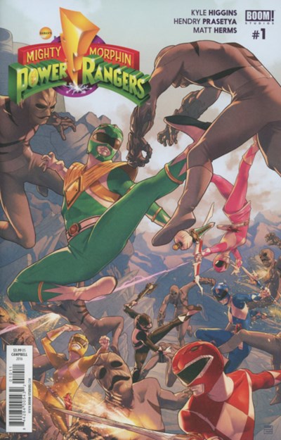 MIGHTY MORPHIN POWER RANGERS #1
