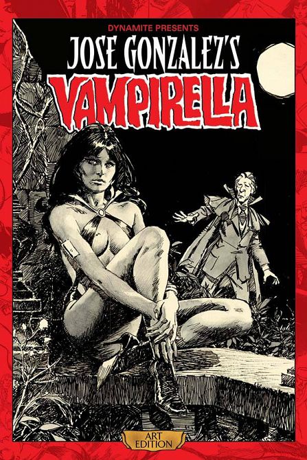 JOSE GONZALEZ VAMPIRELLA ART ED HC JOSE GONZALEZ VAMPIRELLA ART ED HC