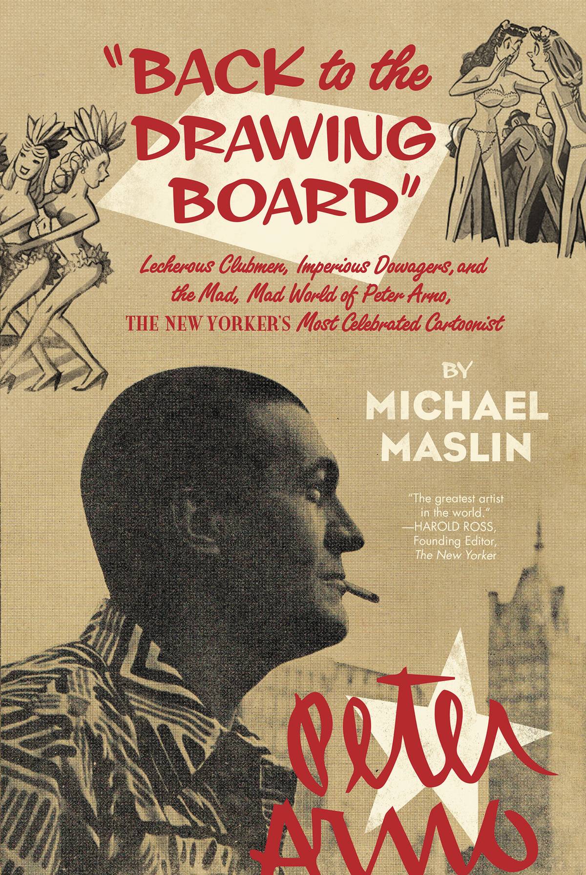 BACK TO DRAWING BOARD MAD WORLD OF PETER ARNO HC