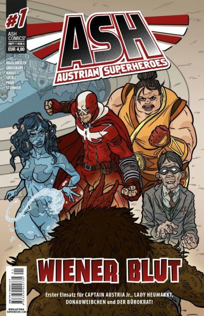 ASH - AUSTRIAN SUPERHEROES #01 ASH - AUSTRIAN SUPERHEROES #01