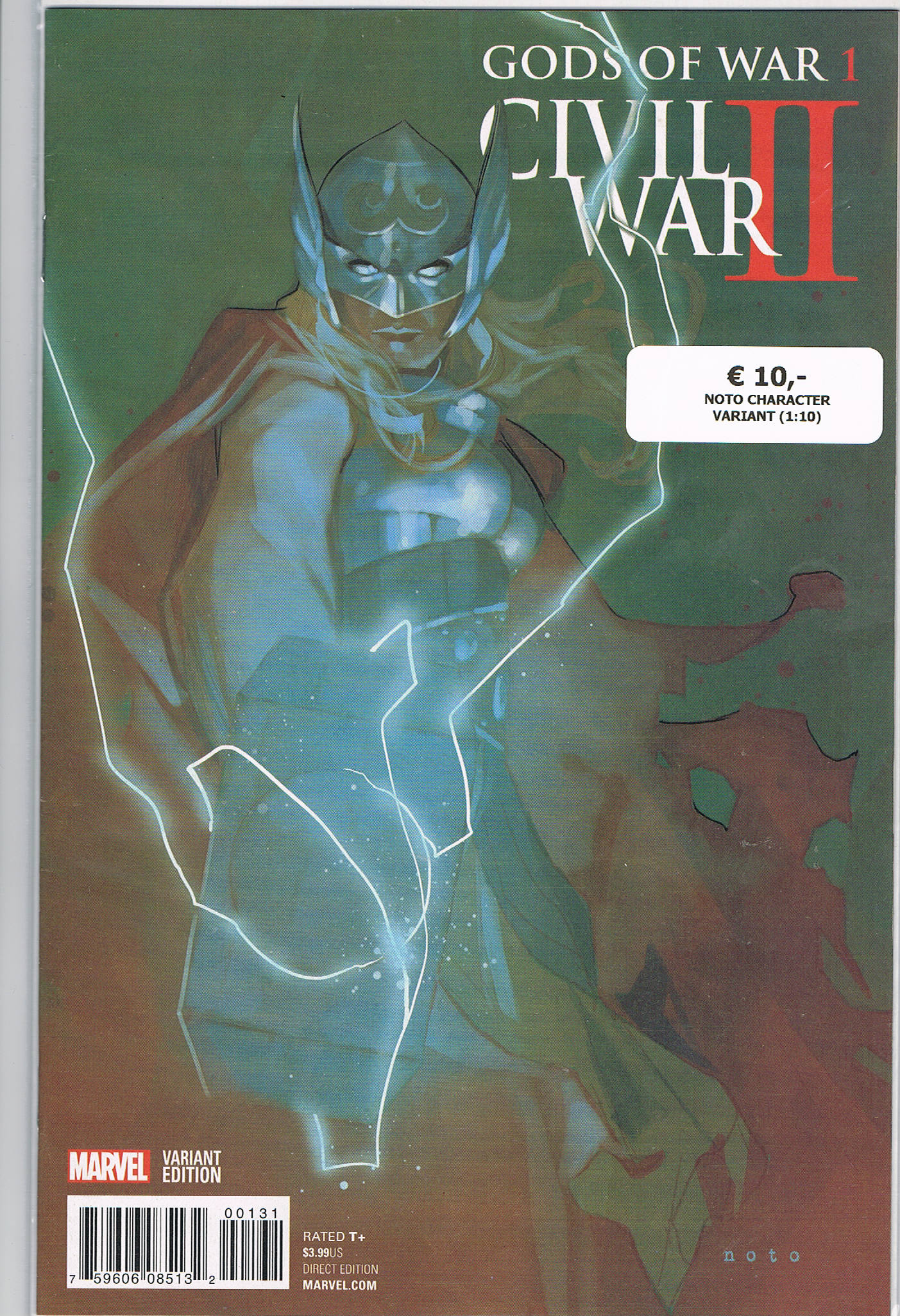 CIVIL WAR II GODS OF WAR #1