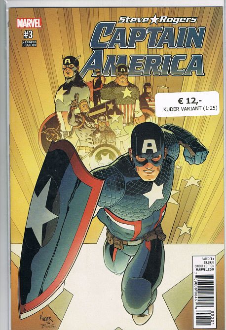CAPTAIN AMERICA STEVE ROGERS #3 CAPTAIN AMERICA STEVE ROGERS #3