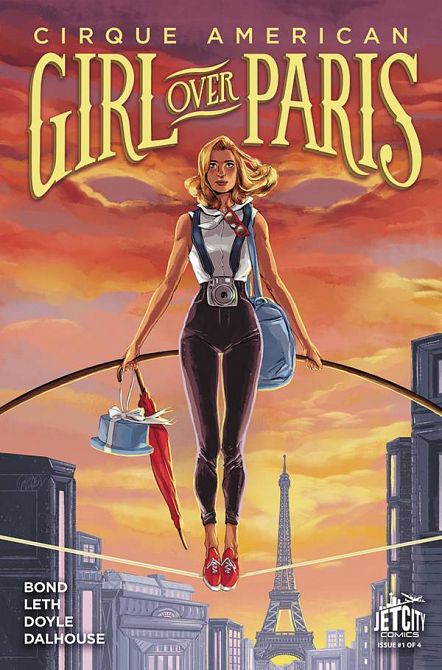 CIRQUE AMERICAN GIRL OVER PARIS #1 CIRQUE AMERICAN GIRL OVER PARIS #1