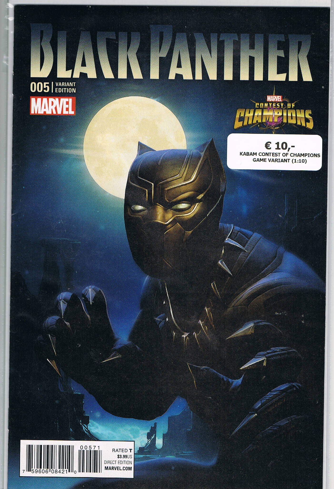 BLACK PANTHER (2016-2018) #5