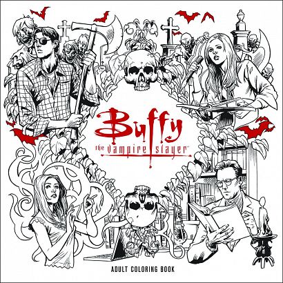 BTVS ADULT COLORING BOOK