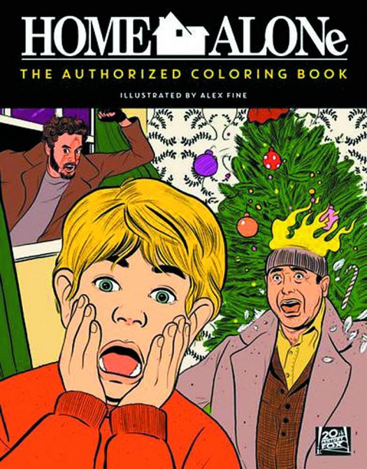 HOME ALONE AUTH COLORING BOOK SC