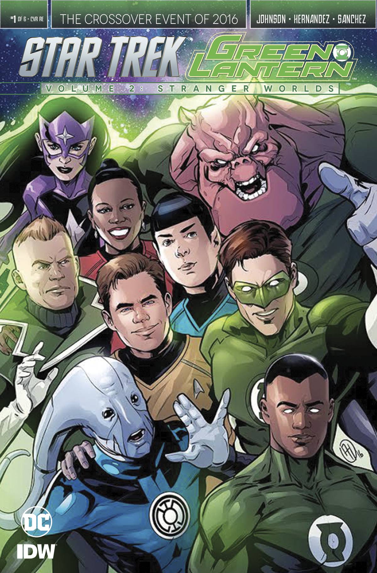STAR TREK GREEN LANTERN VOL 2 #1
