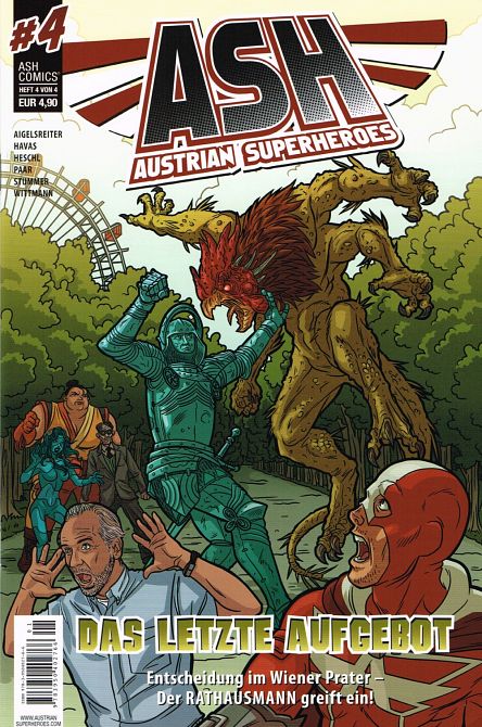 ASH - AUSTRIAN SUPERHEROES #04 ASH - AUSTRIAN SUPERHEROES #04