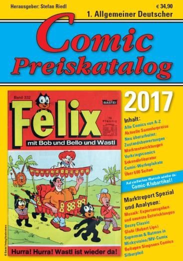 COMIC PREISKATALOG 2017 (SOFTCOVER) COMIC PREISKATALOG 2017 (SOFTCOVER)