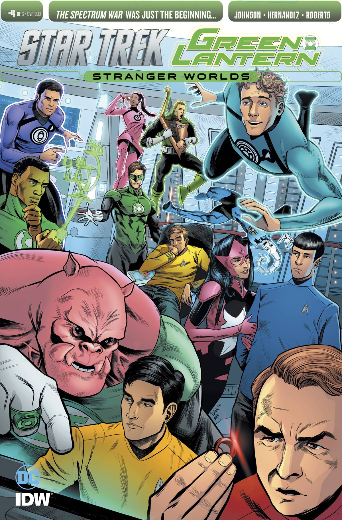 STAR TREK GREEN LANTERN VOL 2 #4
