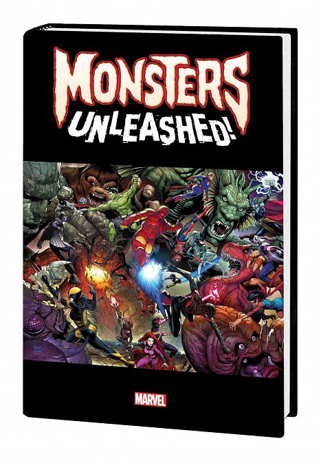 MONSTERS UNLEASHED MONSTER SIZE HC