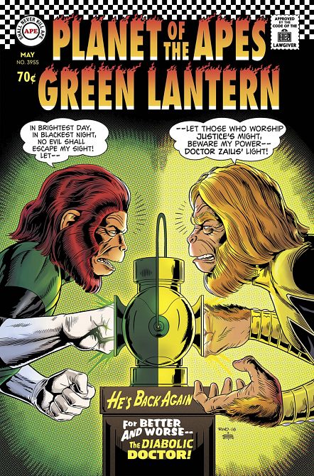PLANET OF APES GREEN LANTERN #2 PLANET OF APES GREEN LANTERN #2