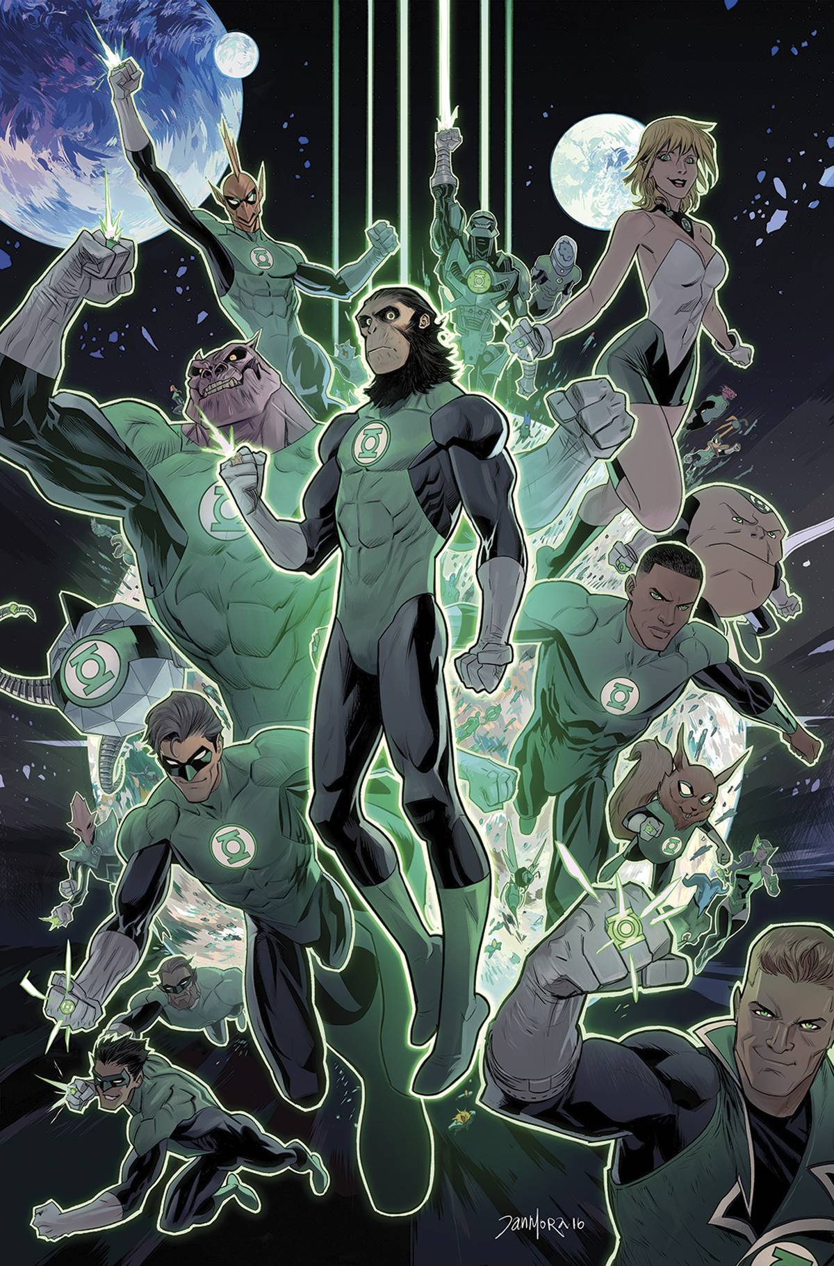 PLANET OF APES GREEN LANTERN #3