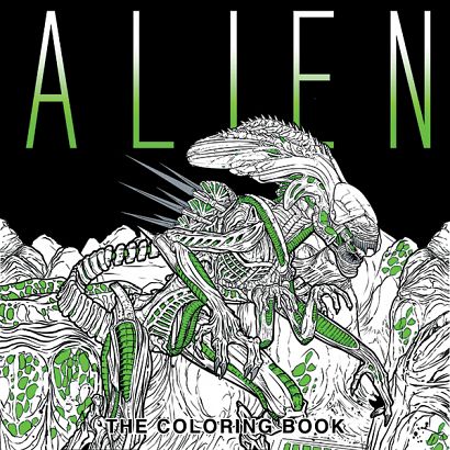 ALIEN COLORING BOOK TP