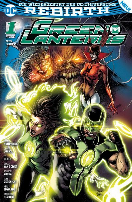 GREEN LANTERNS (REBIRTH) #01 GREEN LANTERNS (REBIRTH) #01