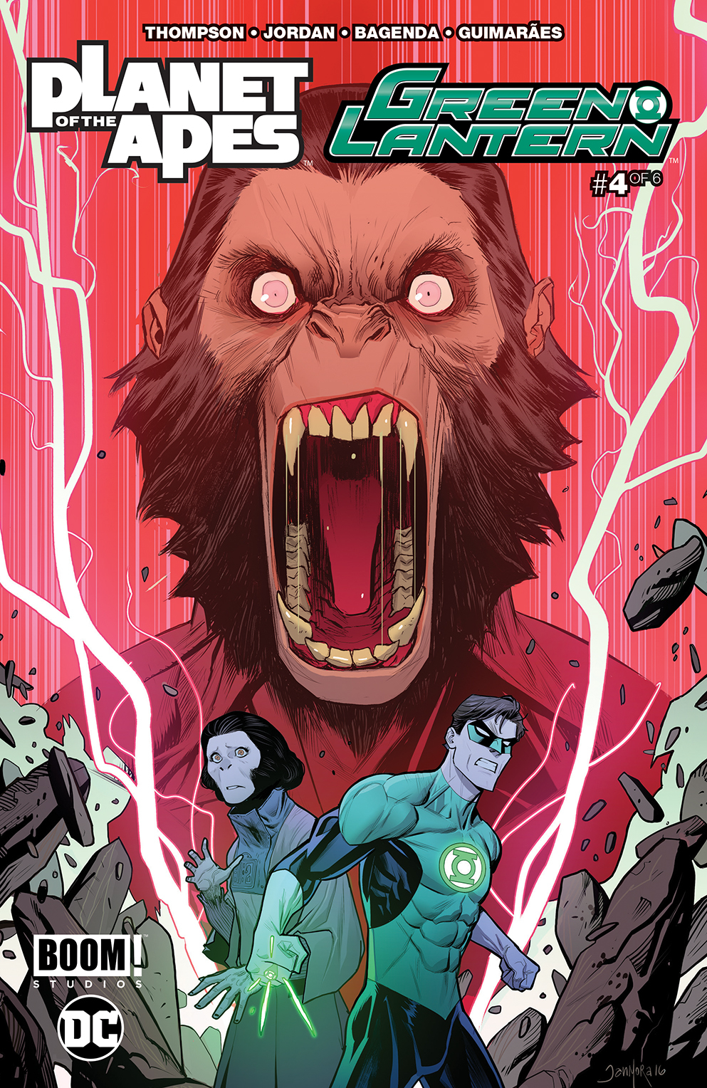 PLANET OF APES GREEN LANTERN #4