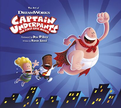 ART OF CAPTAIN UNDERPANTS THE FIRST EPIC MOVIE HC
