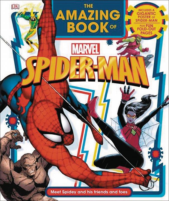 AMAZING BOOK OF MARVEL SPIDER-MAN HC