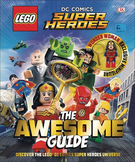 LEGO DC COMICS SUPER HEROES AWESOME GUIDE HC