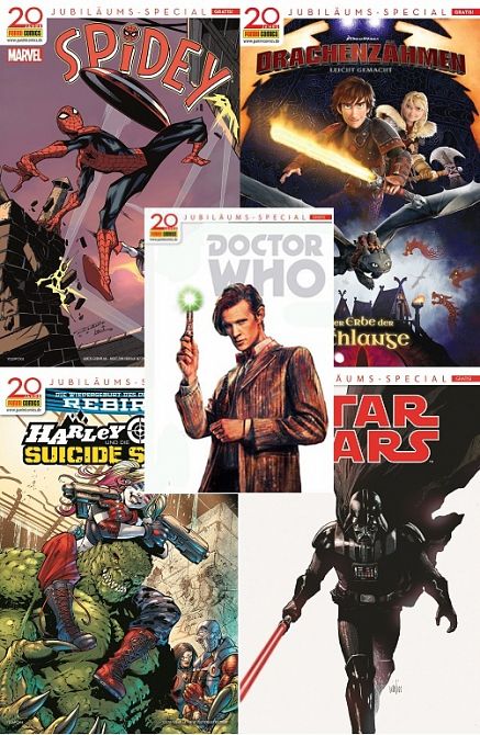 20 JAHRE PANINI COMICS: GRATIS-PAKET 2 20 JAHRE PANINI COMICS: GRATIS-PAKET 2