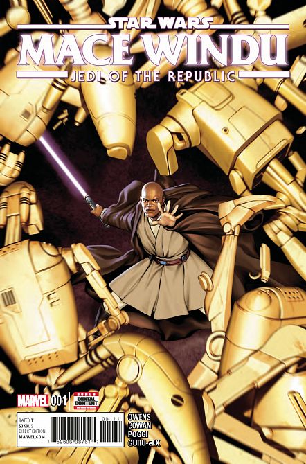 STAR WARS JEDI REPUBLIC MACE WINDU #1 STAR WARS JEDI REPUBLIC MACE WINDU #1